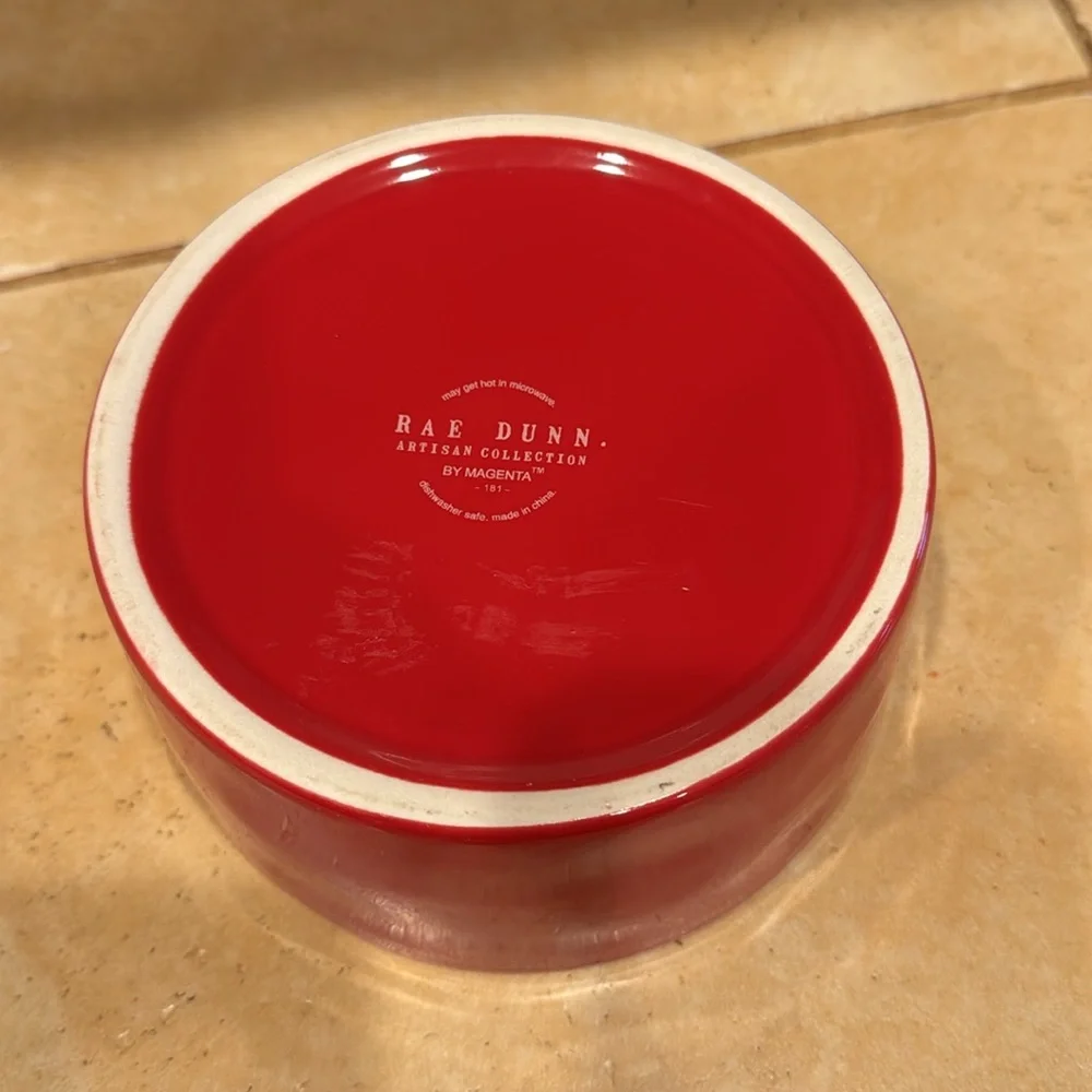 Rae Dunn dog bowl, NWOT